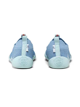 AFFENZAHN | Chaussons pieds nus pour enfants - KNIT HAPPY Flinky Tiger | hellblau